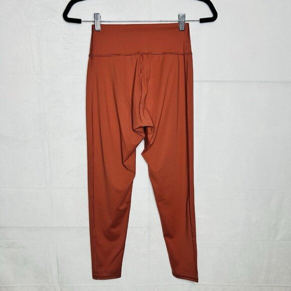 Gymshark Women's High-Waisted Elevate Leggings Rose Brown Sz M - Picture 5 of 10